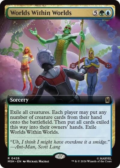 Worlds Within Worlds (Extended Art) - 426 (Foil, R)
