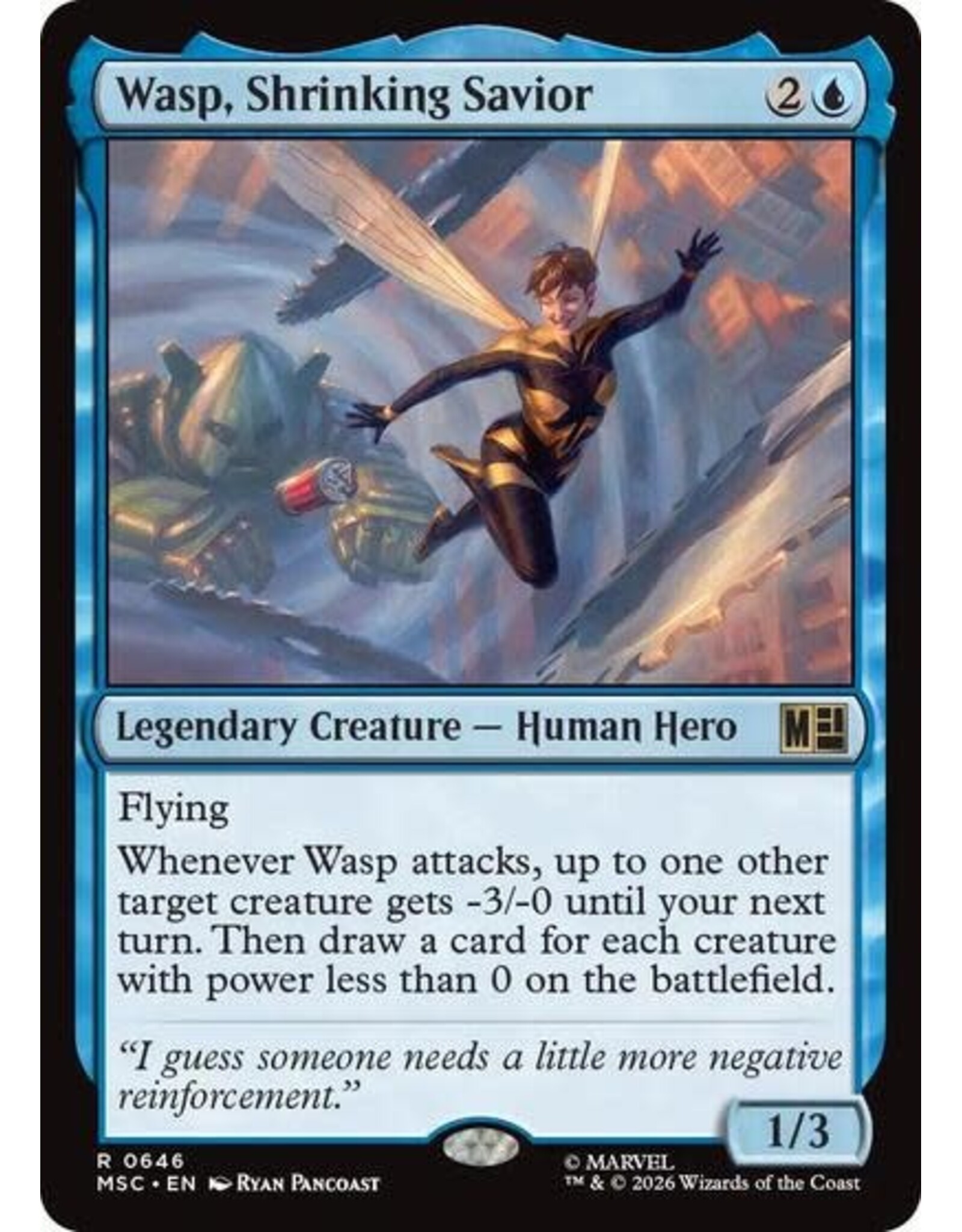Wasp, Shrinking Savior - 646 (Foil, R)