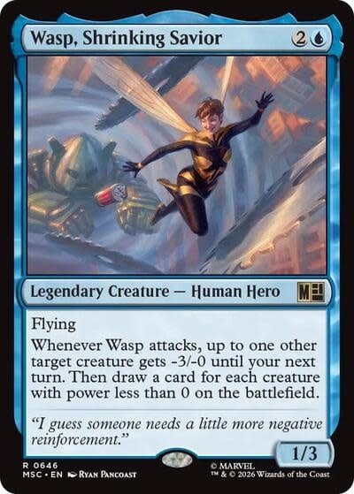 Wasp, Shrinking Savior - 646 (Foil, R)