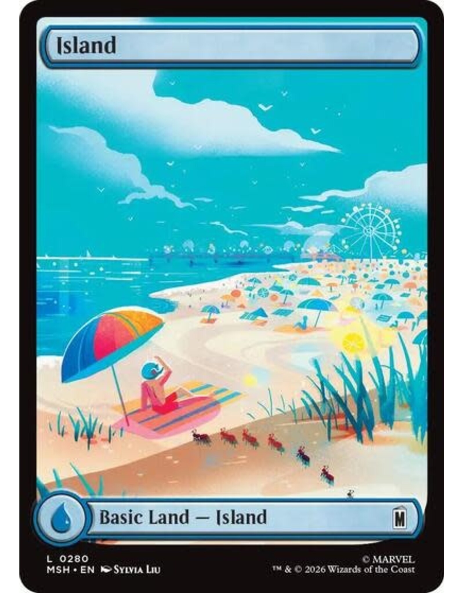 Island (0280) (Foil, L) (MSH)
