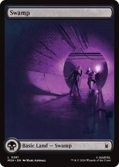 Swamp (0281) (Foil, L) (MSH)