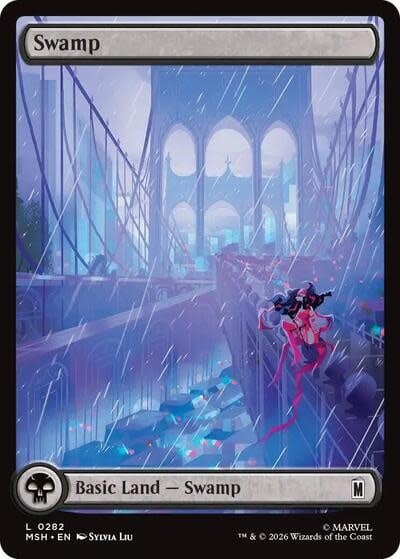 Swamp (0282) (Foil, L) (MSH)