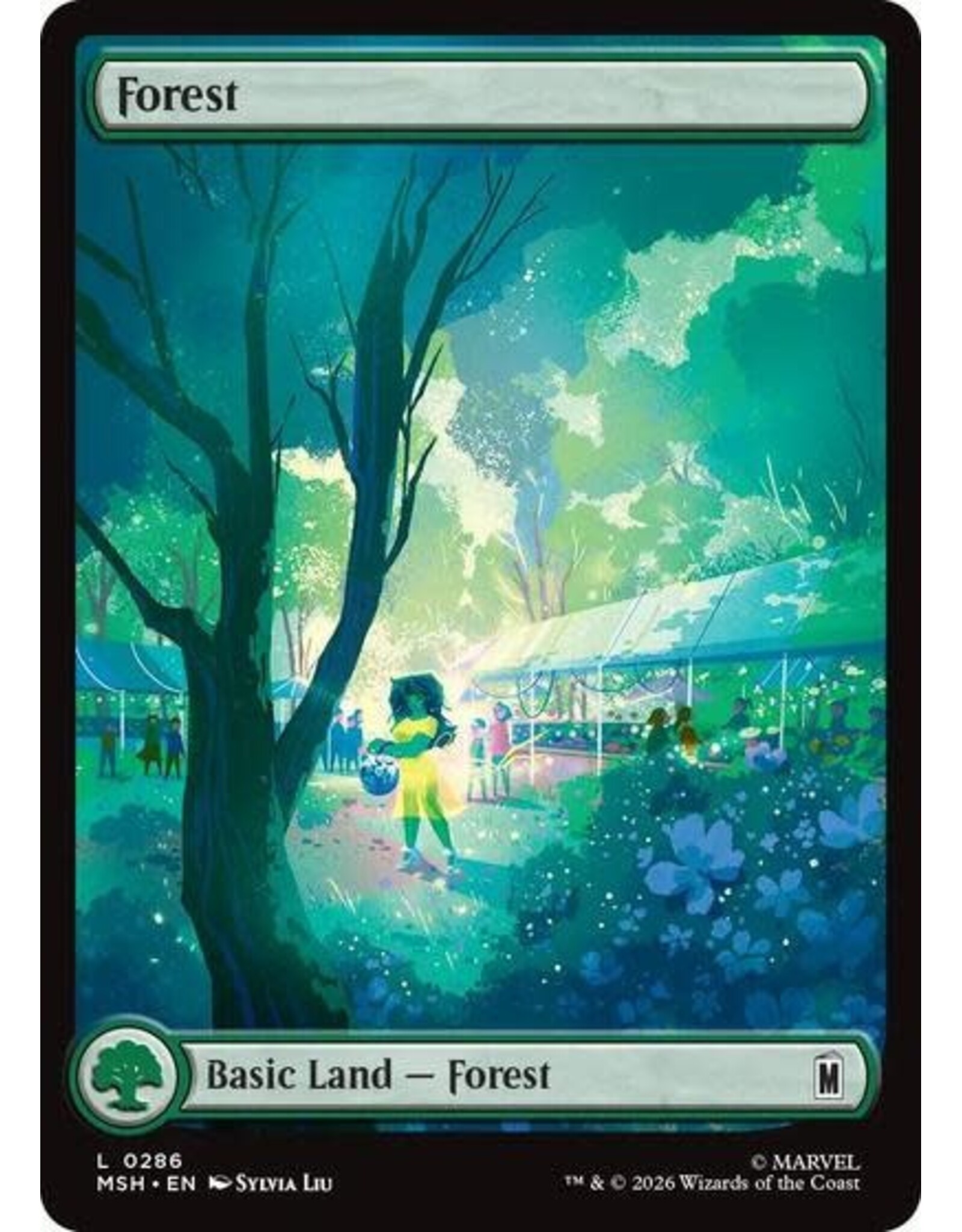 Forest (0286) (Foil, L) (MSH)