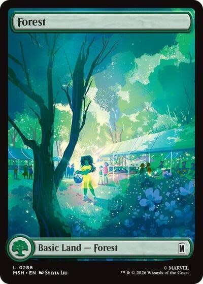 Forest (0286) (Foil, L) (MSH)