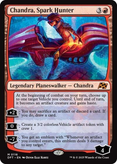 Chandra, Spark Hunter - 116 (Normal, M)