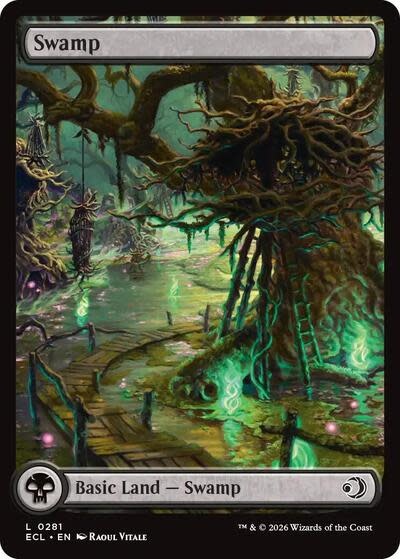 Swamp (0281) (Foil, L) (ECL)