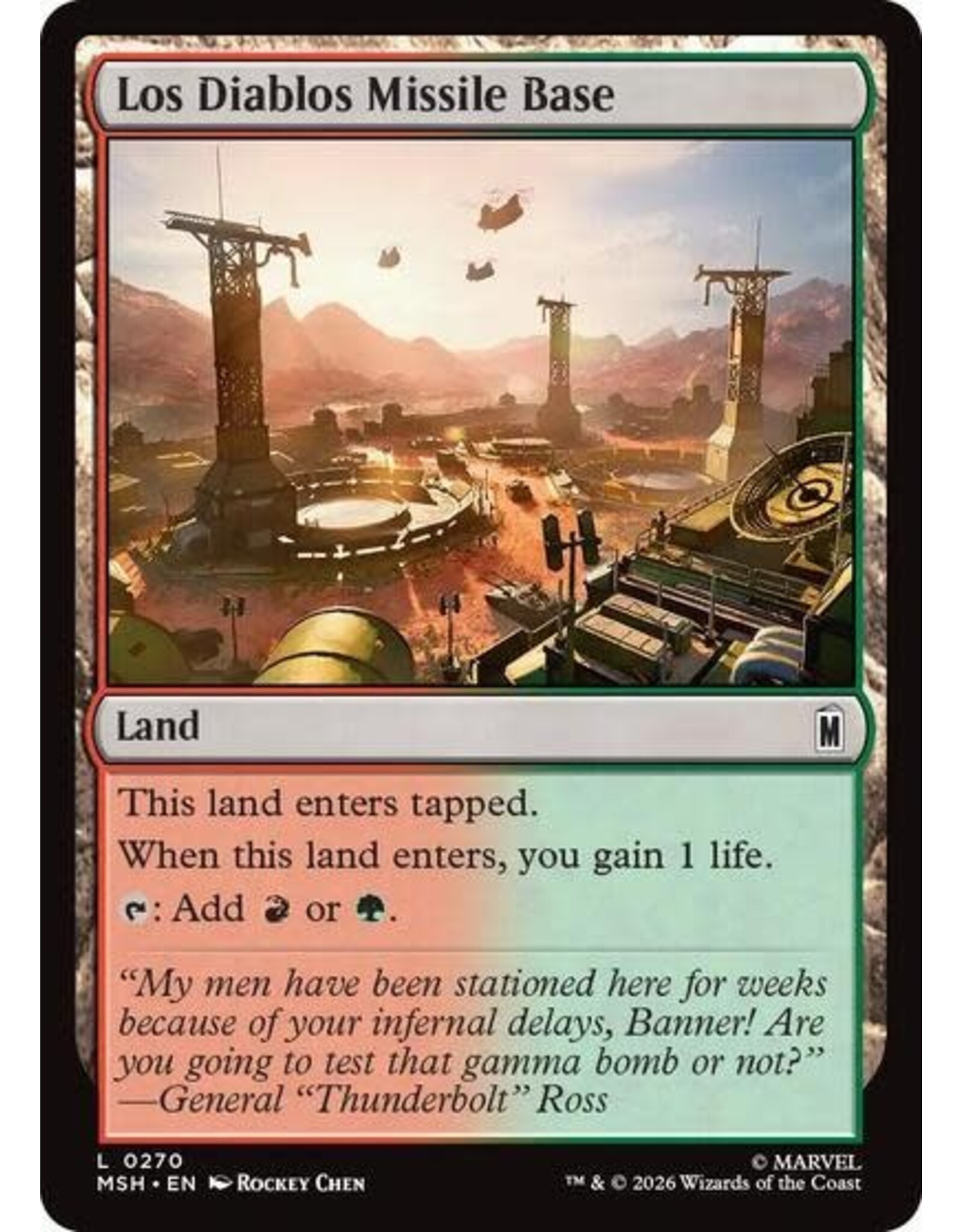 Los Diablos Missile Base - 270 (Foil, L)