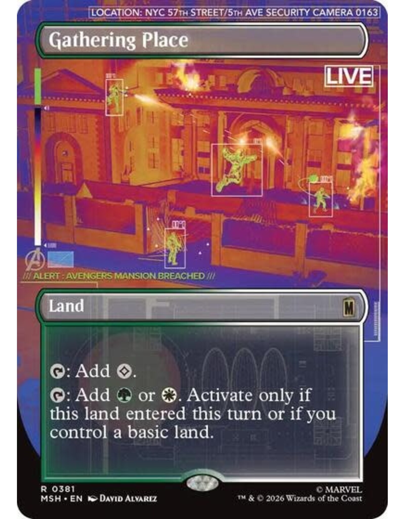 Gathering Place (Borderless) - 381 (Normal, R)