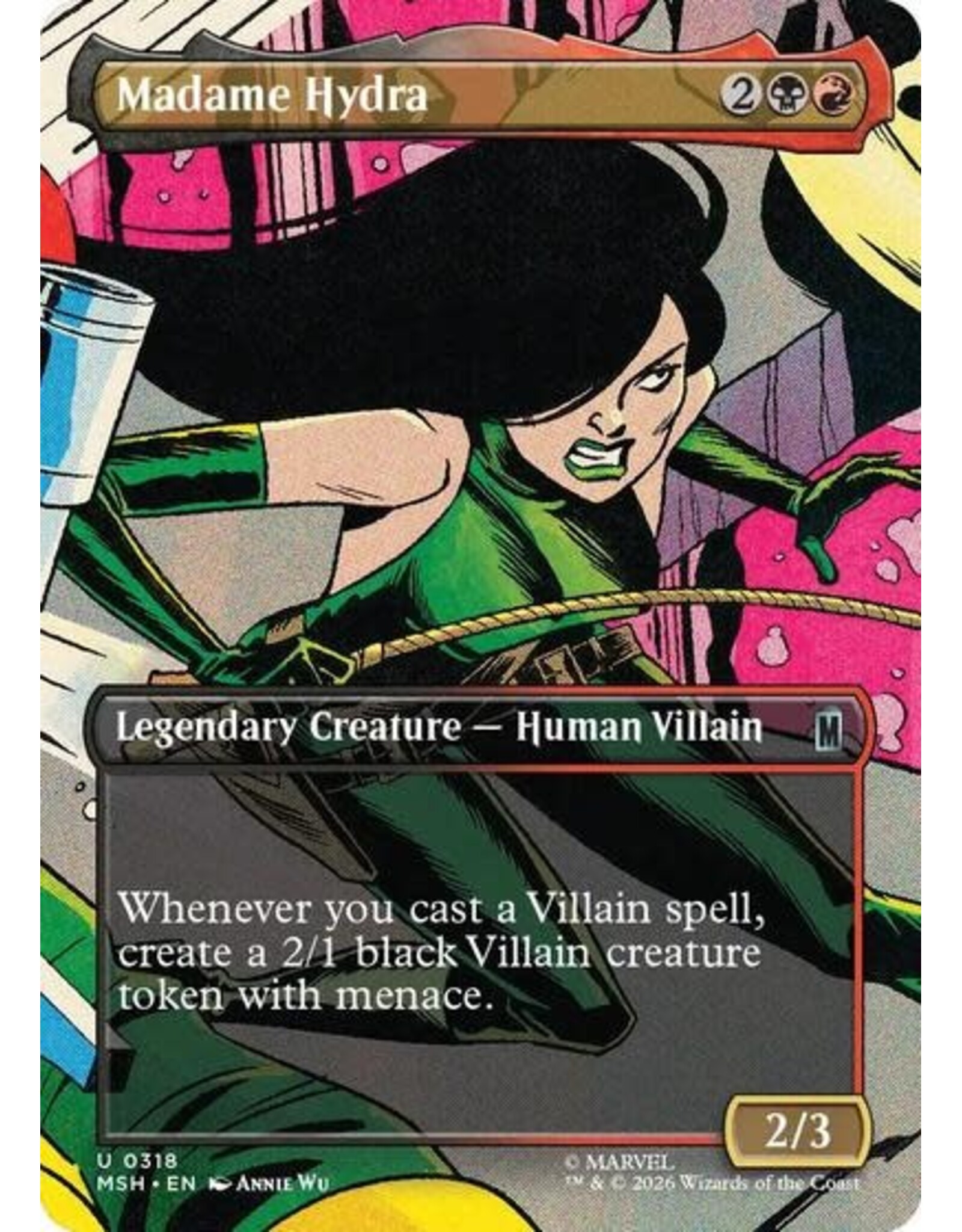 Madame Hydra (Borderless) - 318 (Foil, U)