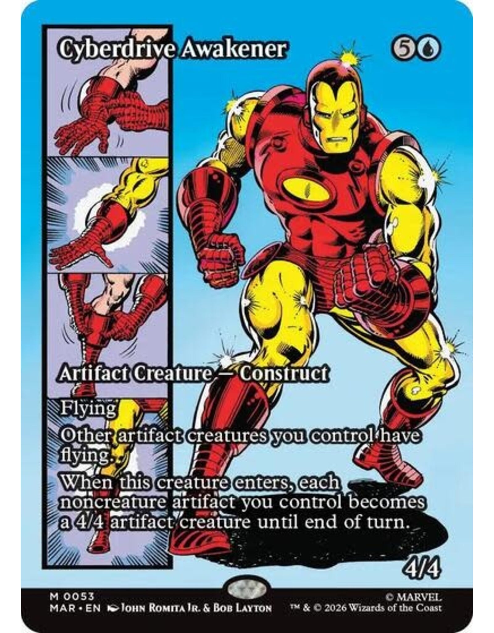 Cyberdrive Awakener (Borderless) - 53 (Foil, M)