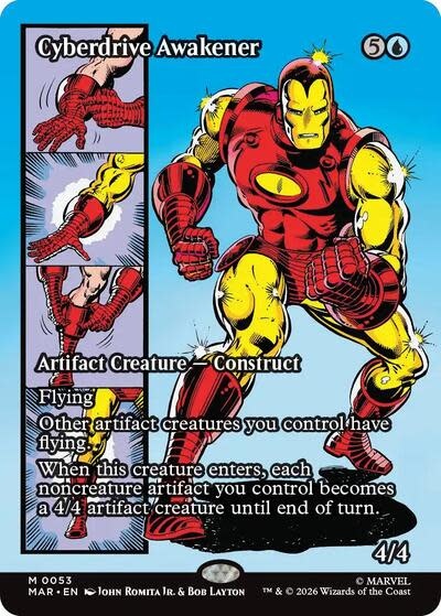 Cyberdrive Awakener (Borderless) - 53 (Foil, M)