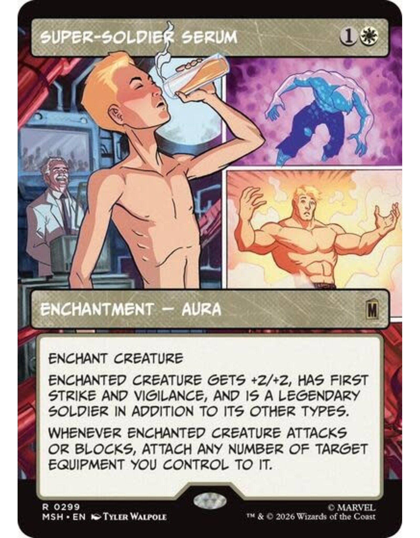 Super-Soldier Serum (Borderless) - 299 (Normal, R)