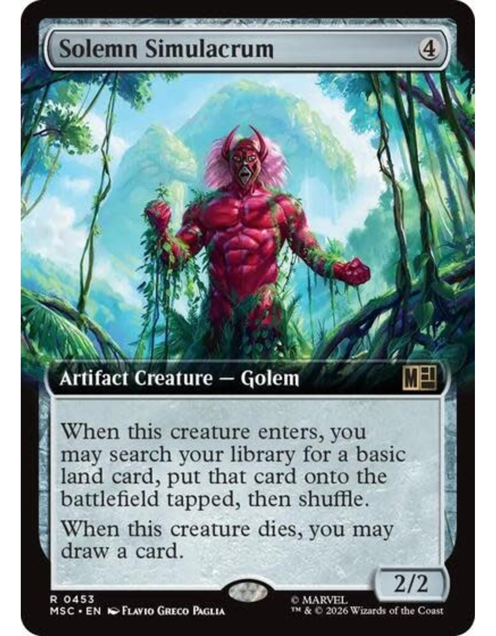 Solemn Simulacrum (Extended Art) - 453 (Normal, R)
