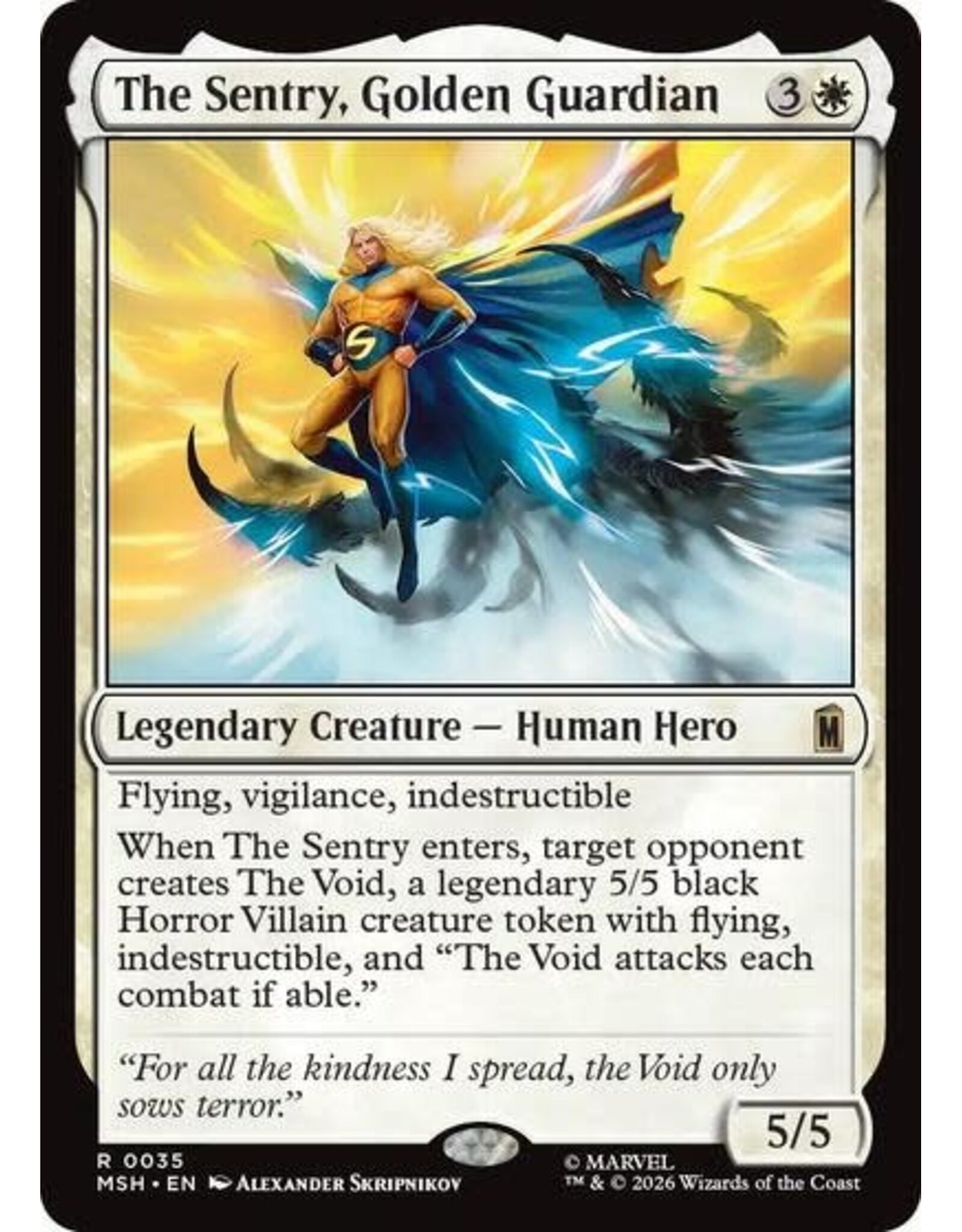 The Sentry, Golden Guardian - 35 (Foil, R)