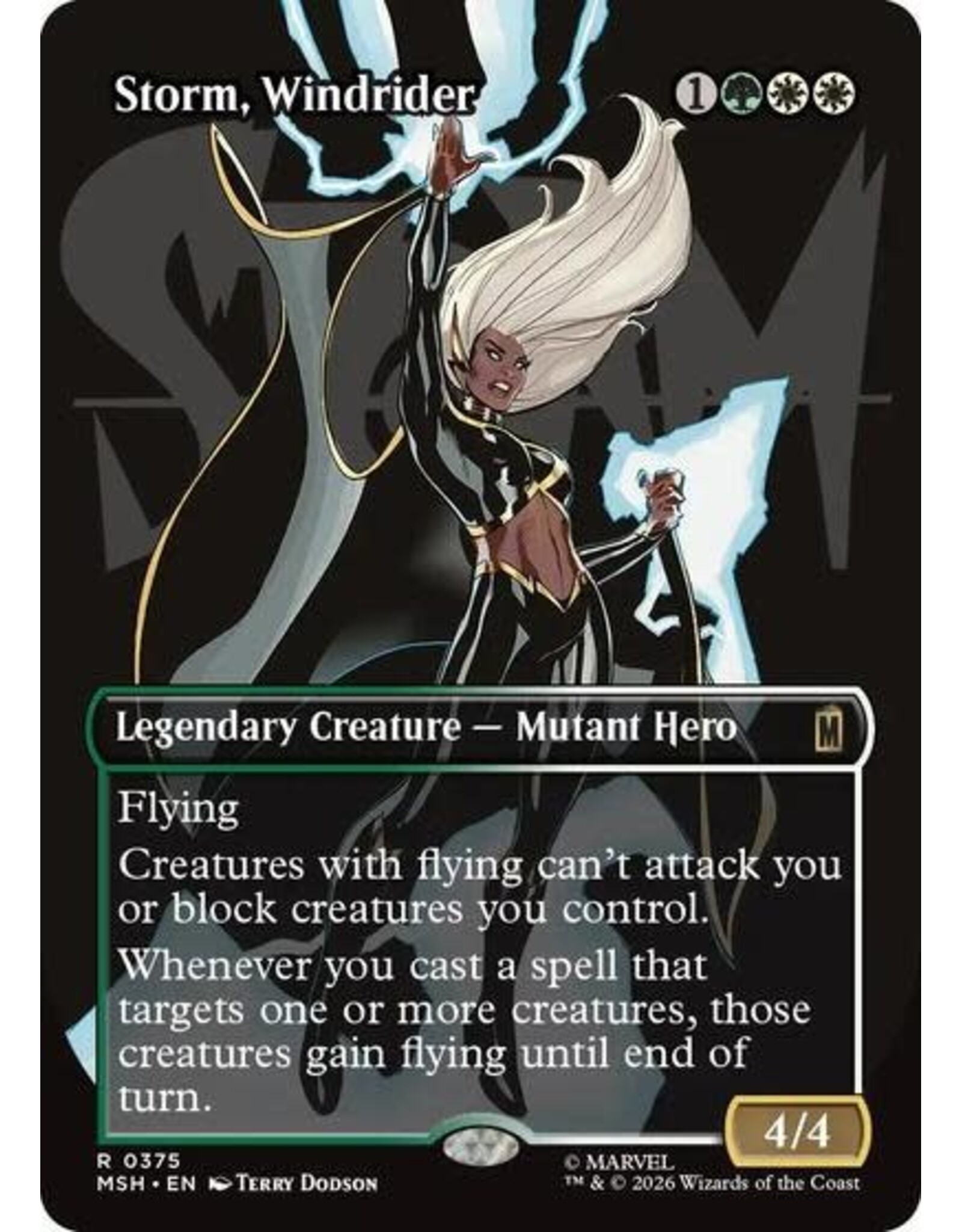 Storm, Windrider (Borderless) - 375 (Foil, R)
