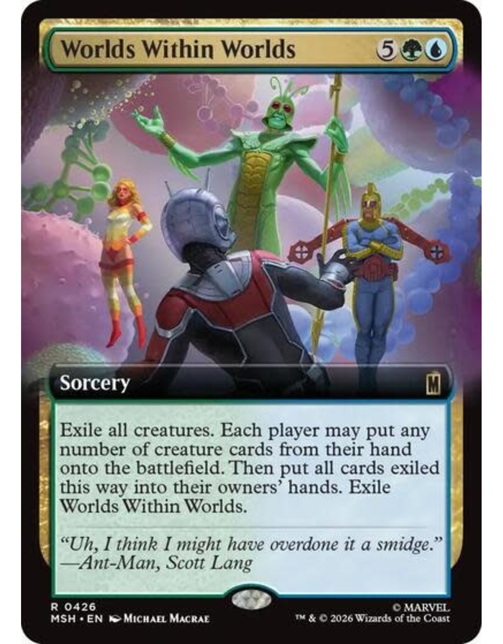 Worlds Within Worlds (Extended Art) - 426 (Foil, R)