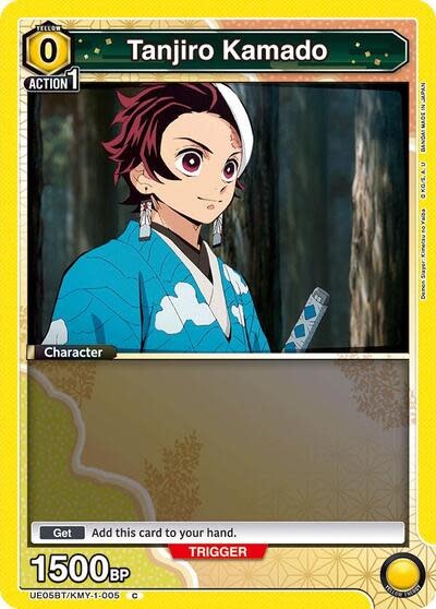 Tanjiro Kamado (005) (Box Topper Foil) - UE05BT/KMY-1-005 (Foil, Common)