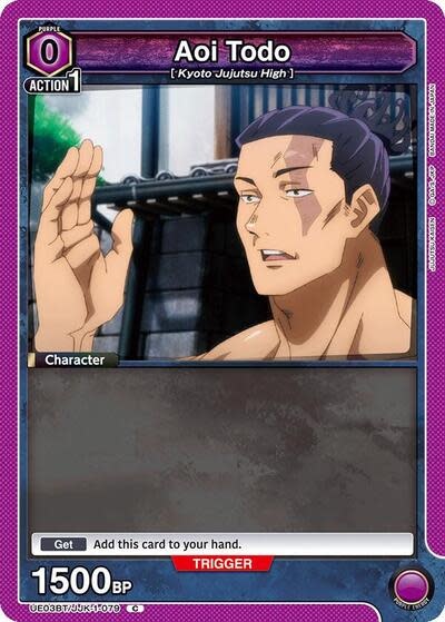 Aoi Todo (079) (Box Topper Foil) - UE03BT/JJK-1-079 (Foil, Common)