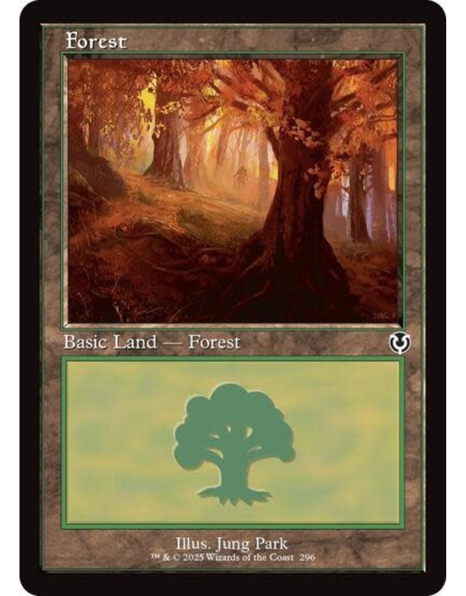 Forest (296) (Retro Frame) (Foil, L)