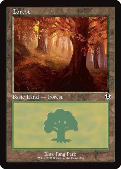 Forest (296) (Retro Frame) (Foil, L)