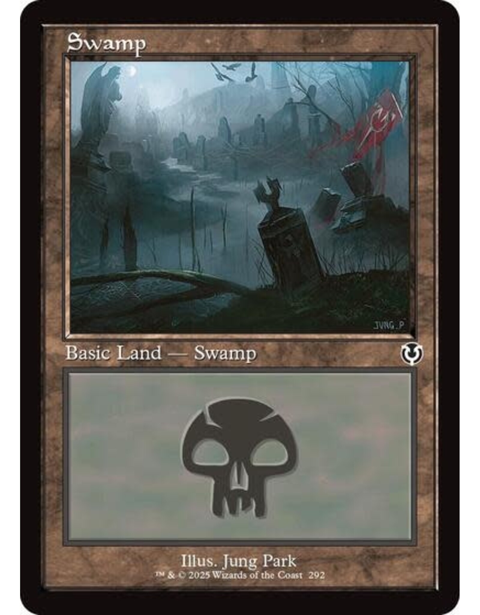 Swamp (292) (Retro Frame) (Foil, L)