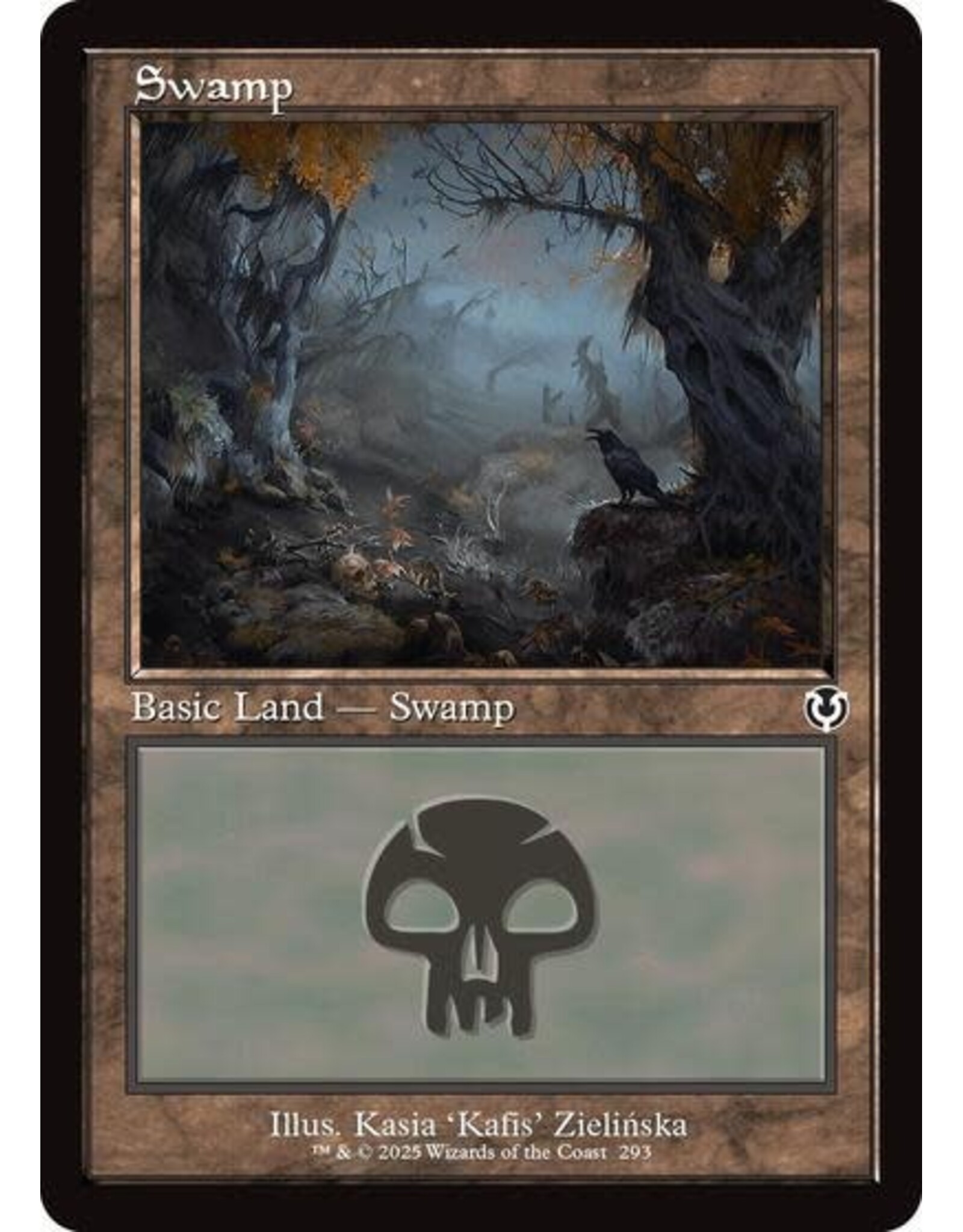 Swamp (293) (Retro Frame) (Foil, L)