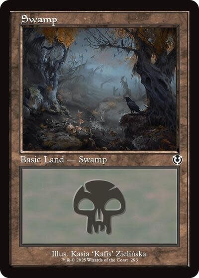 Swamp (293) (Retro Frame) (Foil, L)