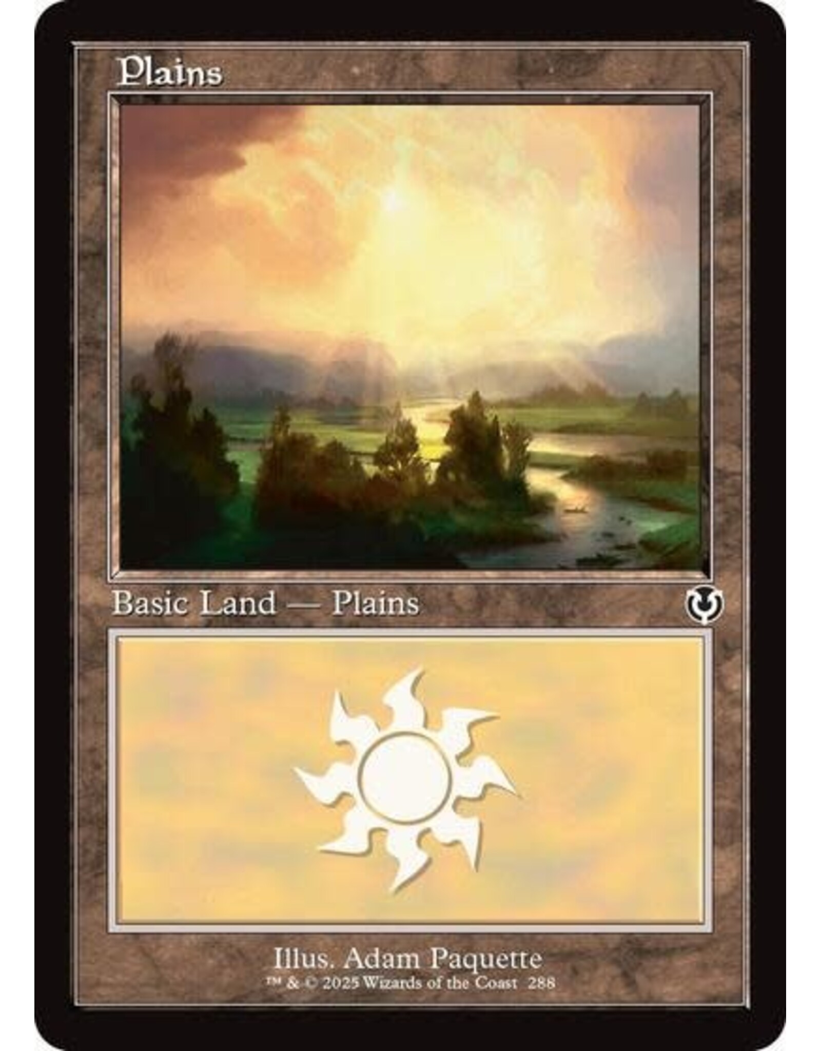 Plains (288) (Retro Frame) (Foil, L)