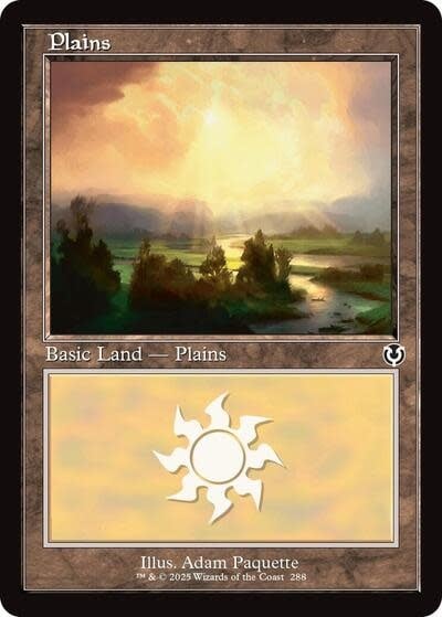 Plains (288) (Retro Frame) (Foil, L)