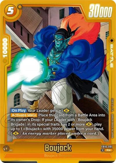 Boujack - FB10-091 (Alternate Art) (Holofoil, Rare)