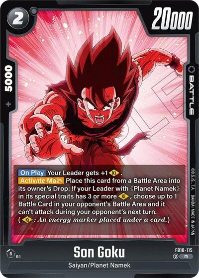 Son Goku - FB10-115 (Holofoil, Rare)