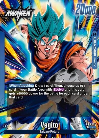 Son Goku/Vegeta // Vegito - FB10-025 (Normal, Leader)