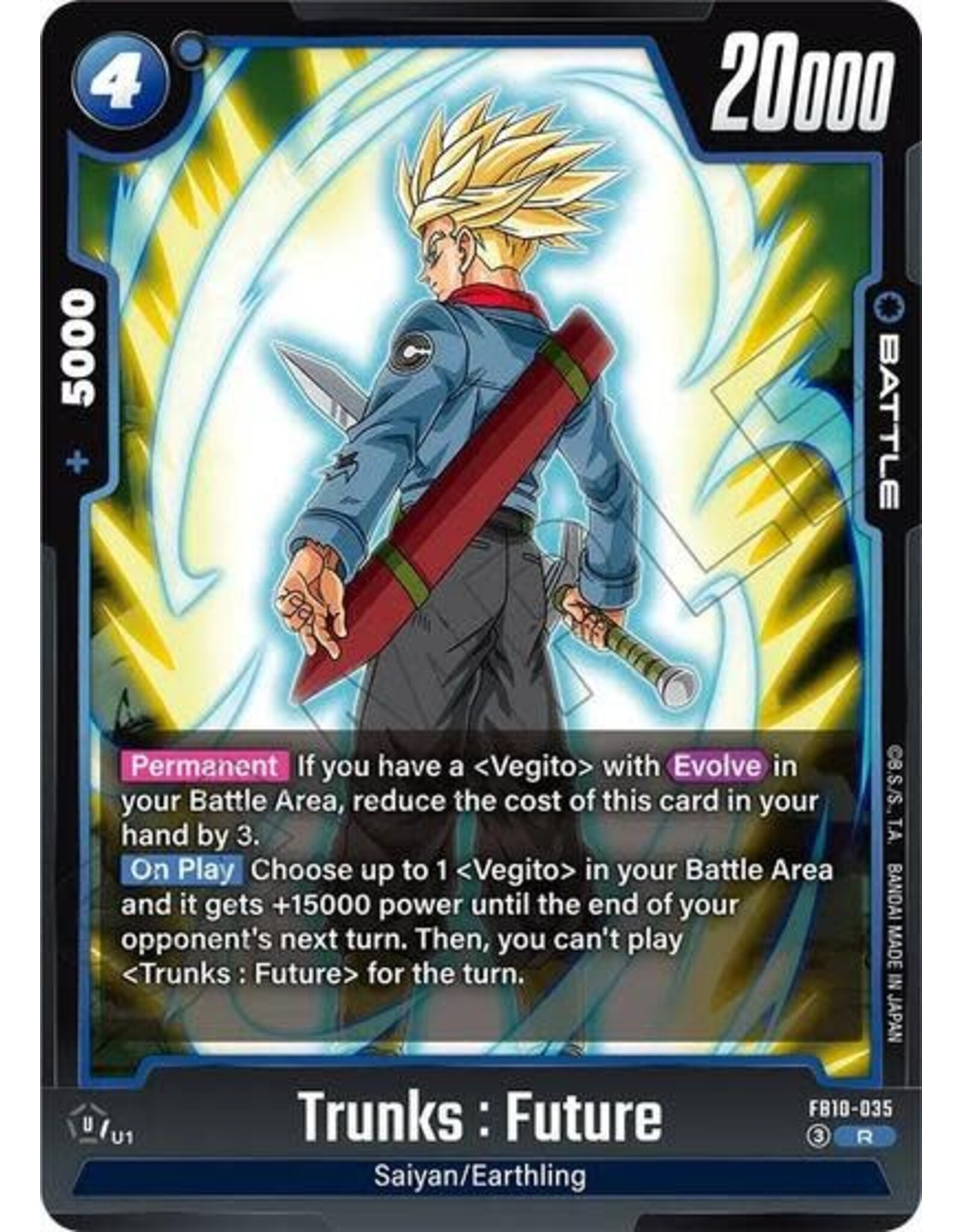 Trunks : Future - FB10-035 (Holofoil, Rare)