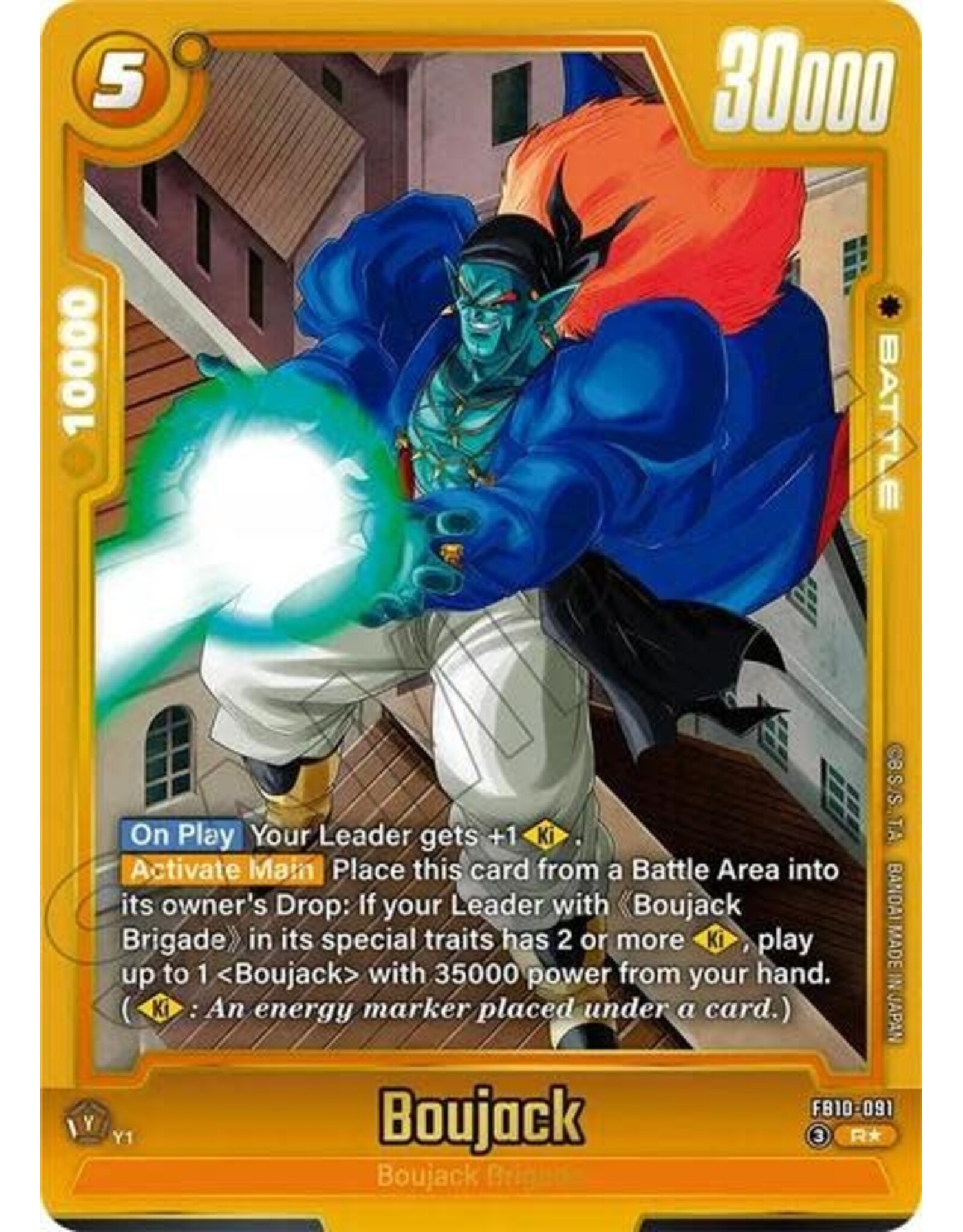 Boujack - FB10-091 (Alternate Art) (Holofoil, Rare)