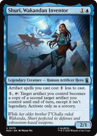 Shuri, Wakandan Inventor - 75 (Foil, U)