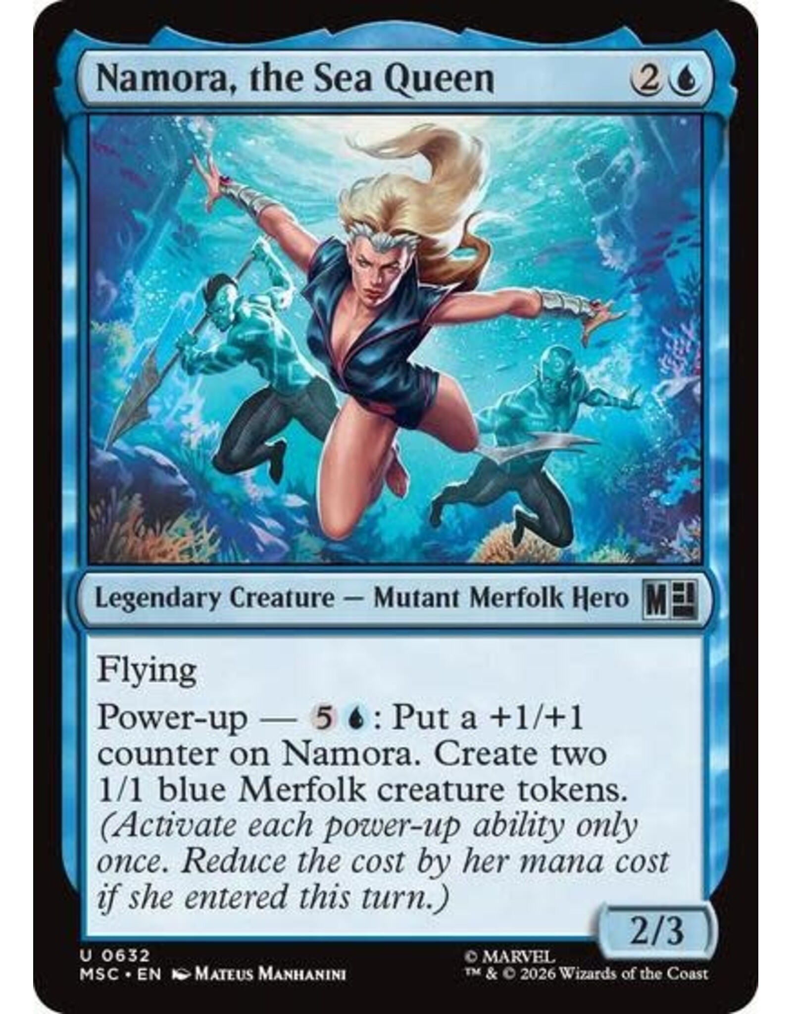 Namora, the Sea Queen - 632 (Foil, U)