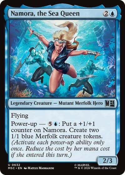 Namora, the Sea Queen - 632 (Foil, U)
