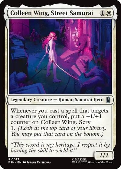 Colleen Wing, Street Samurai - 13 (Foil, U)