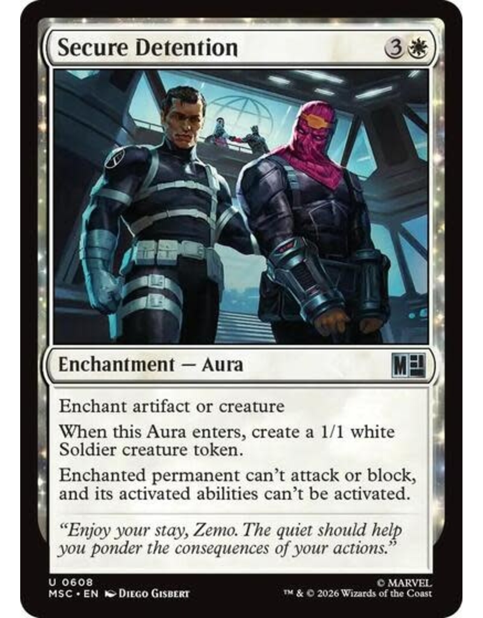 Secure Detention - 608 (Foil, U)