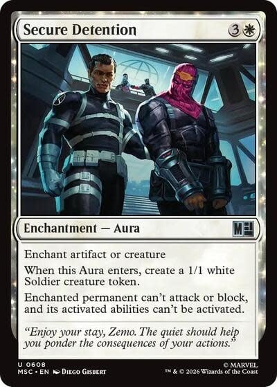 Secure Detention - 608 (Foil, U)