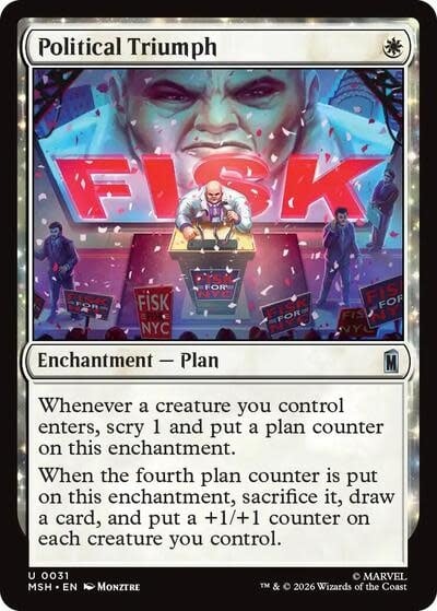 Political Triumph - 31 (Foil, U)
