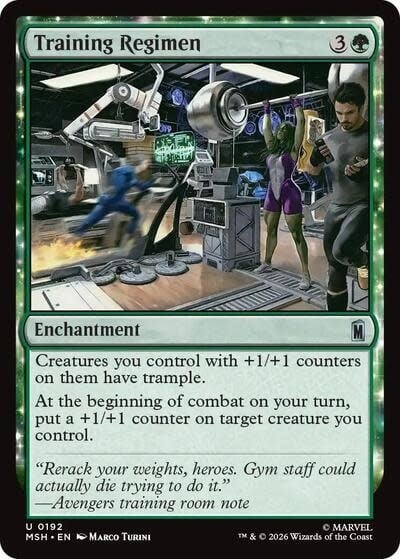 Training Regimen - 192 (Foil, U)
