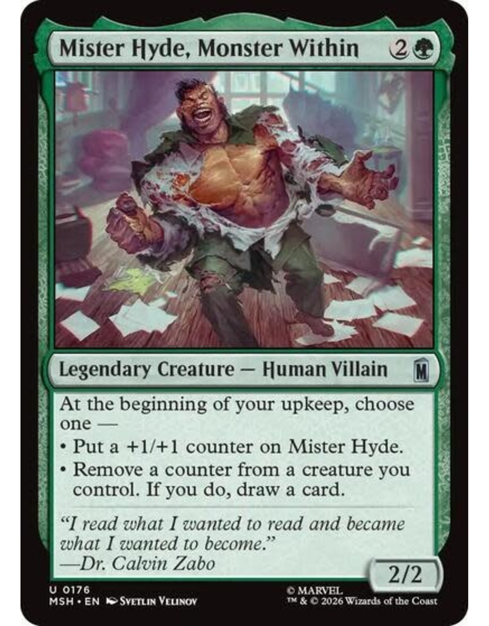 Mister Hyde, Monster Within - 176 (Foil, U)