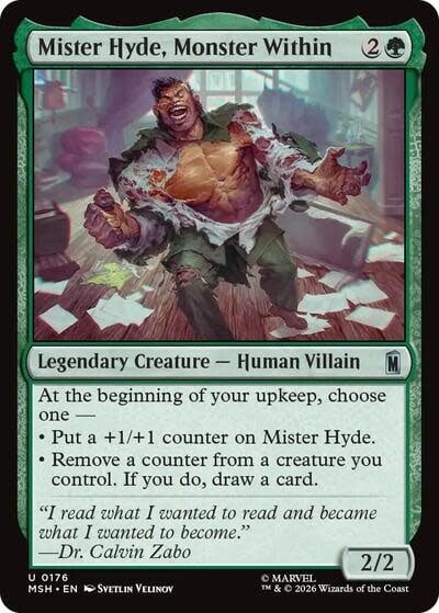Mister Hyde, Monster Within - 176 (Foil, U)