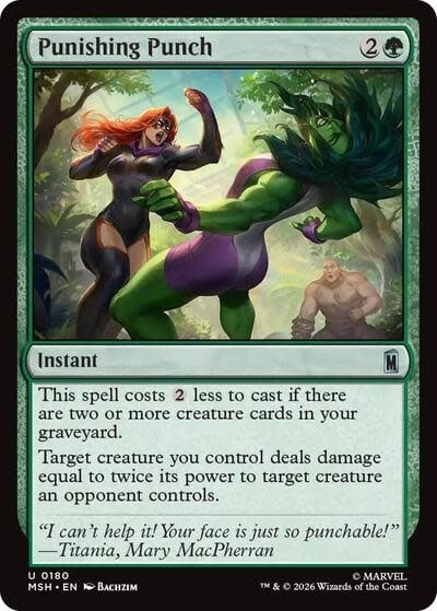Punishing Punch - 180 (Foil, U)