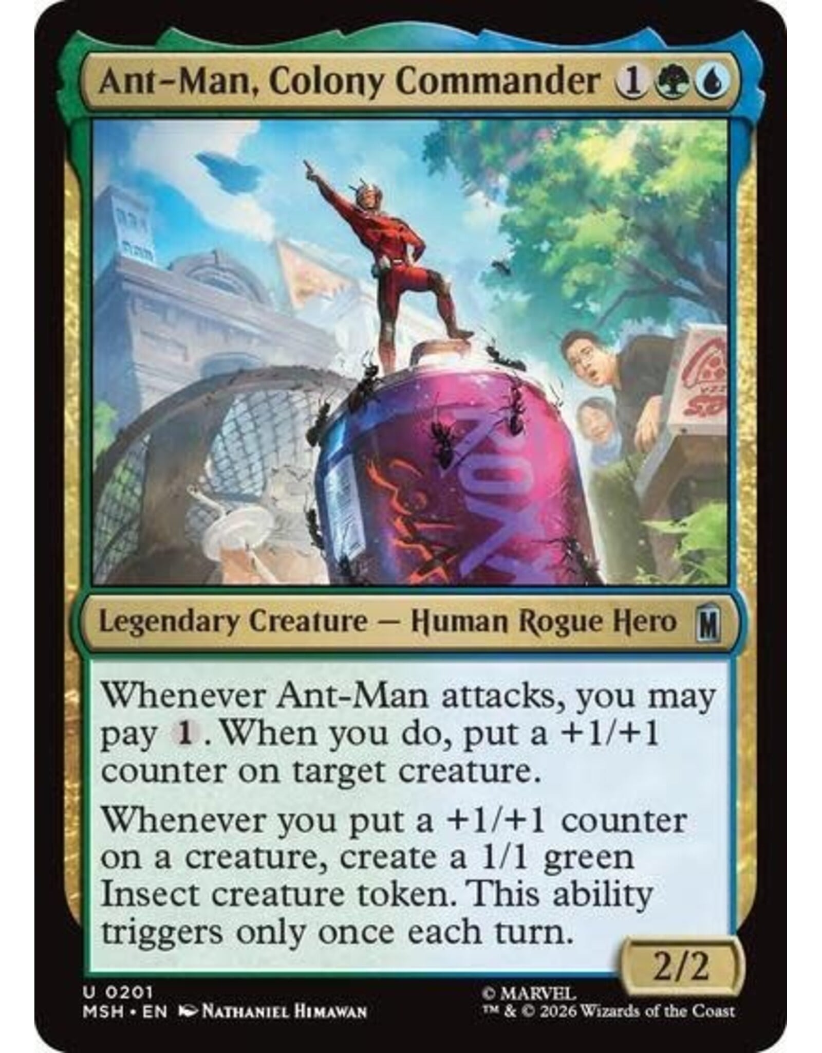 Ant-Man, Colony Commander - 201 (Foil, U)