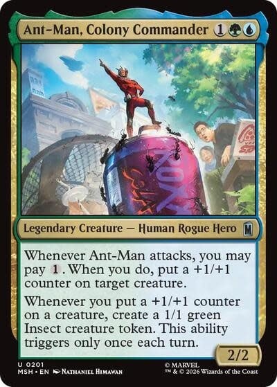 Ant-Man, Colony Commander - 201 (Foil, U)
