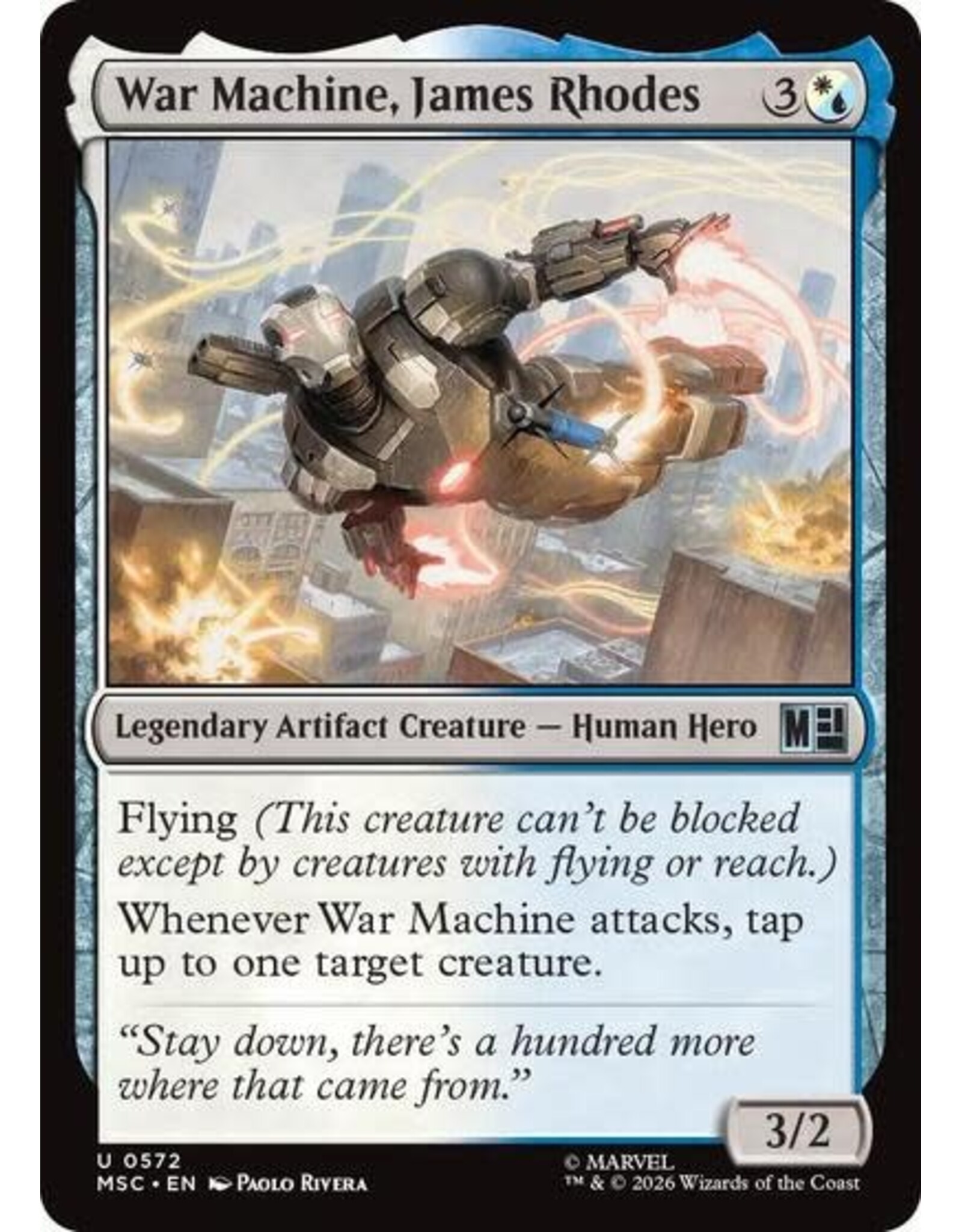 War Machine, James Rhodes - 572 (Normal, U)