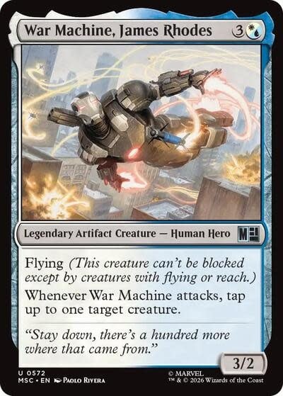 War Machine, James Rhodes - 572 (Normal, U)