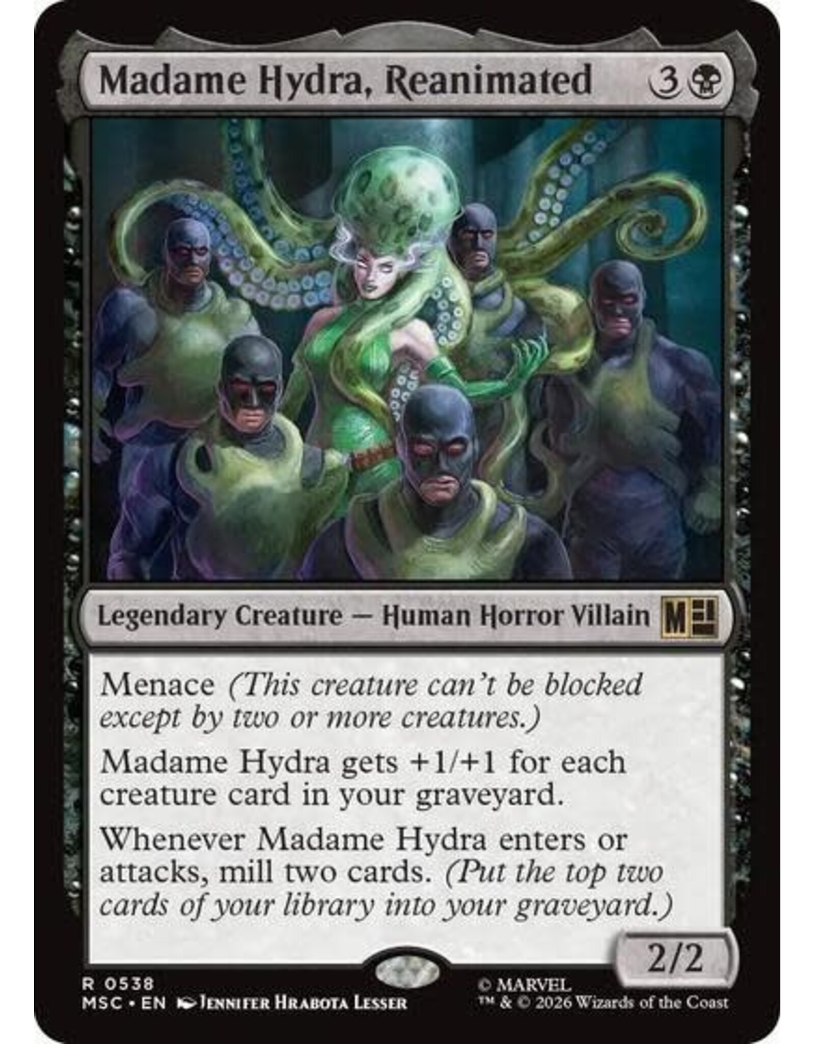 Madame Hydra, Reanimated - 538 (Normal, R)